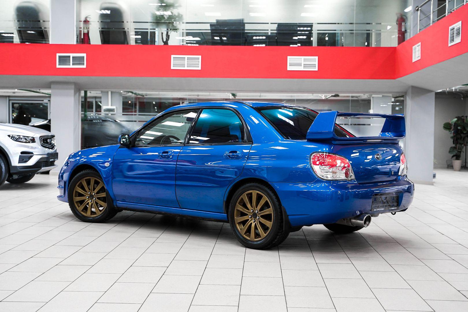 Subaru Impreza 2006, синий, ДЦ Орехово
