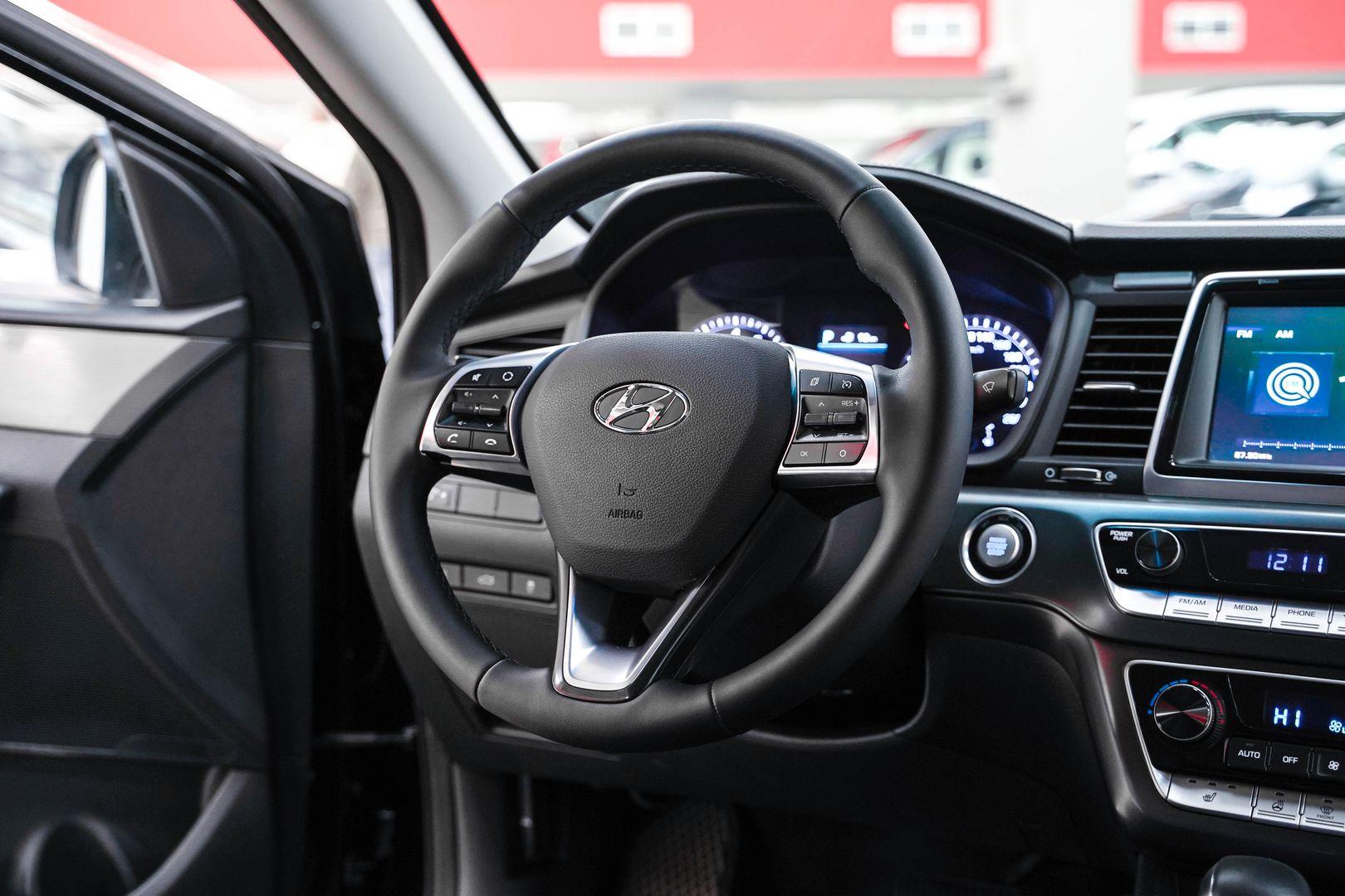 Hyundai Sonata 2017, черный, ДЦ Орехово