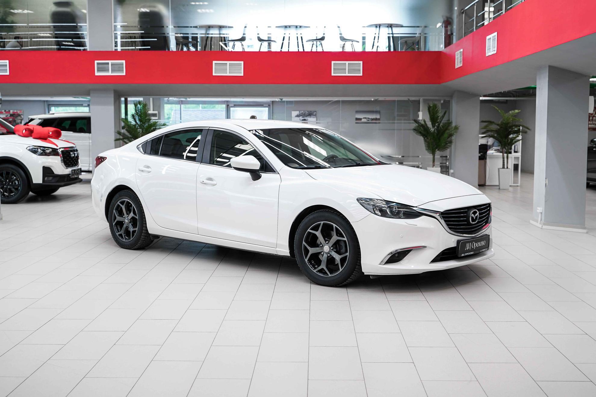Mazda 6 2015, белый, ДЦ Орехово