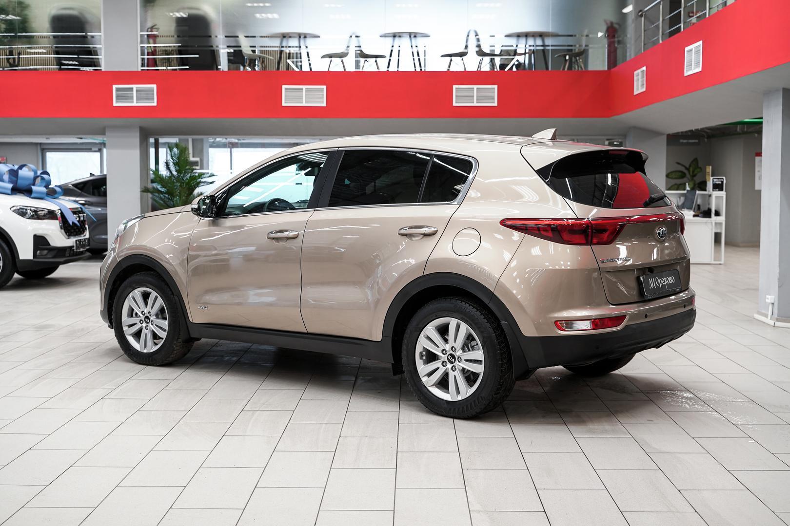 Kia Sportage 2018, коричневый, ДЦ Орехово