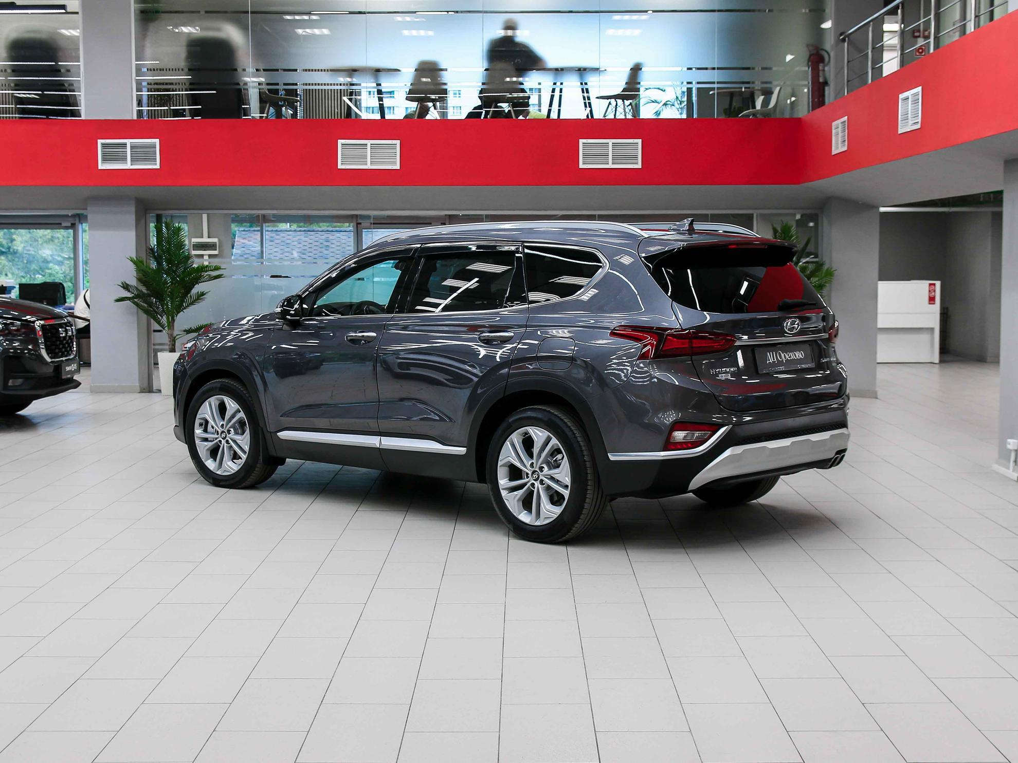 Hyundai Santa Fe 2018, серый, ДЦ Орехово