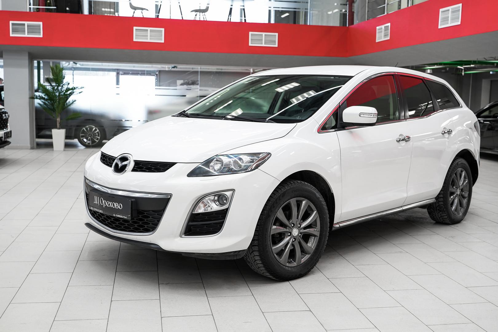 Mazda CX-7 2011, белый, ДЦ Орехово