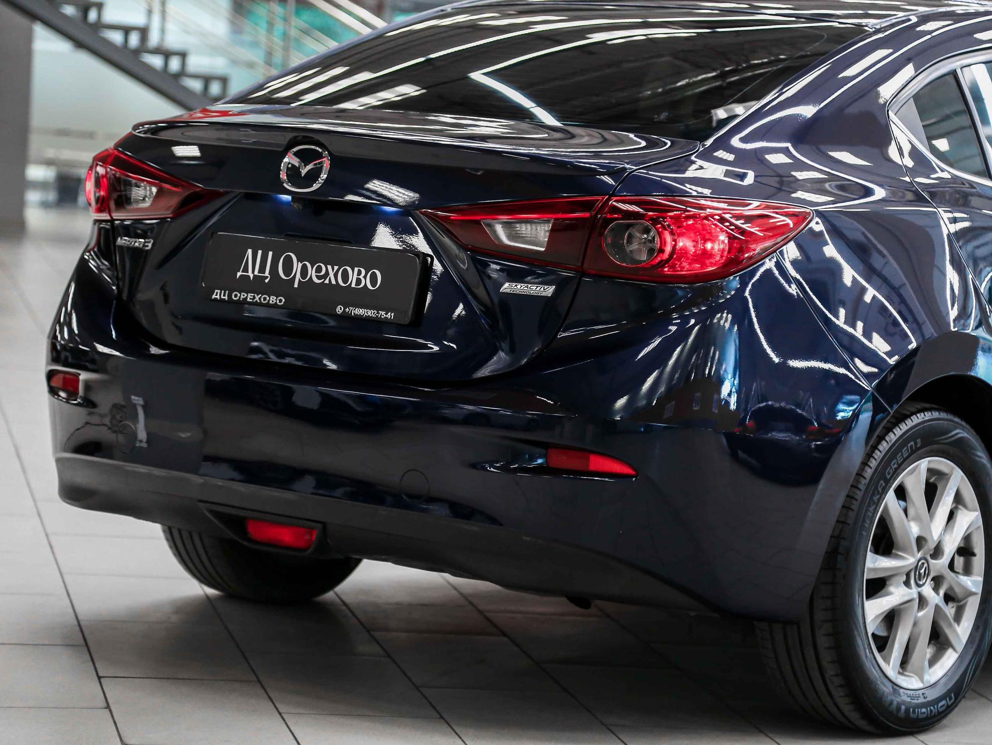 Mazda 3 2014, синий, ДЦ Орехово