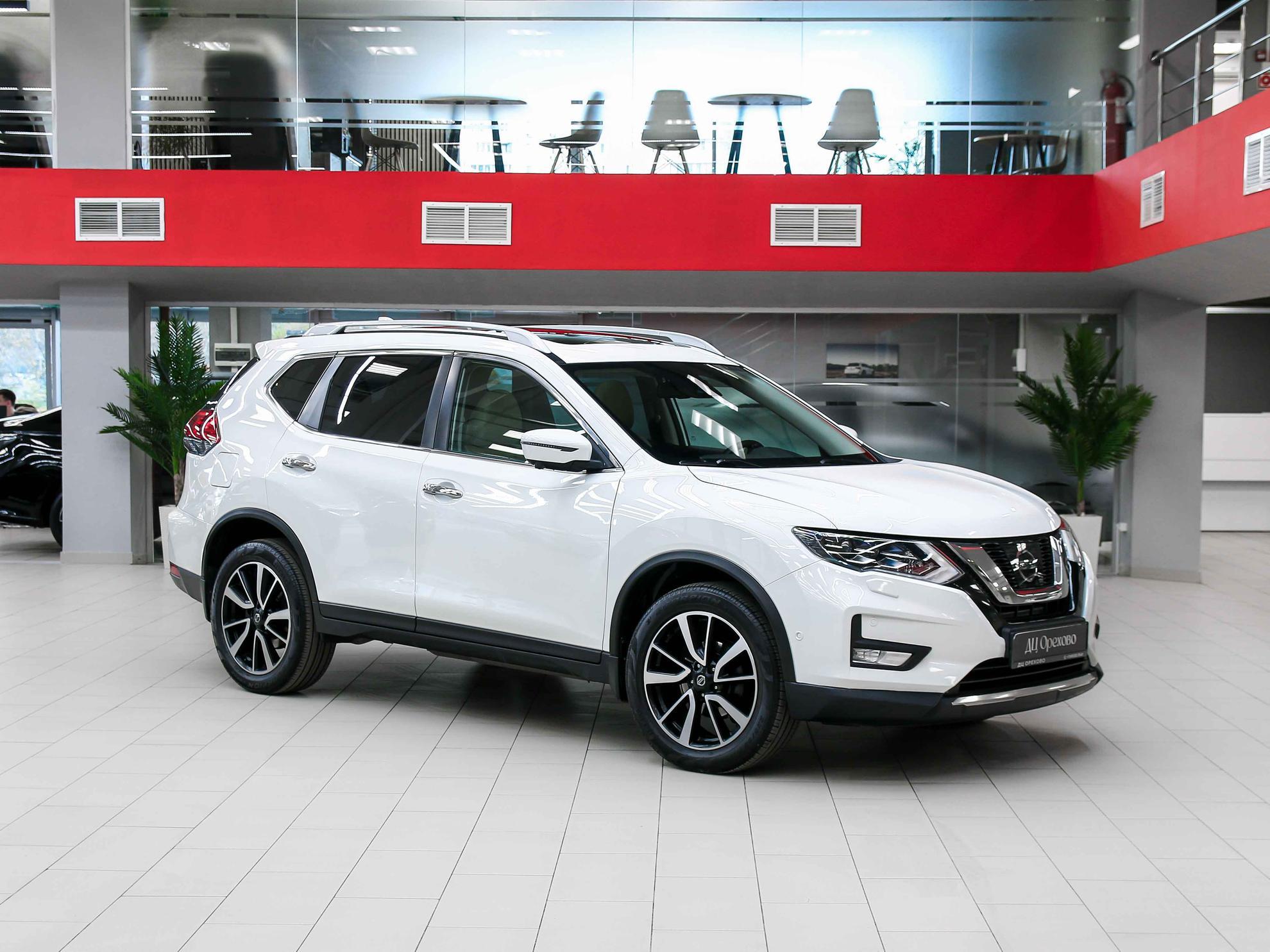Nissan X-Trail 2021, белый, ДЦ Орехово
