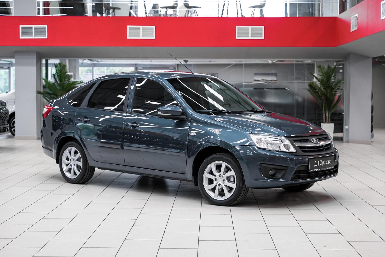 LADA (ВАЗ) Granta 2014, серый, ДЦ Орехово