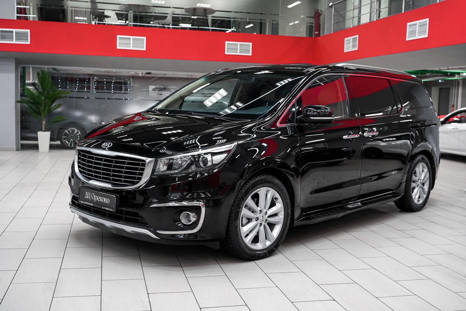 Kia Carnival 2015, черный, ДЦ Орехово