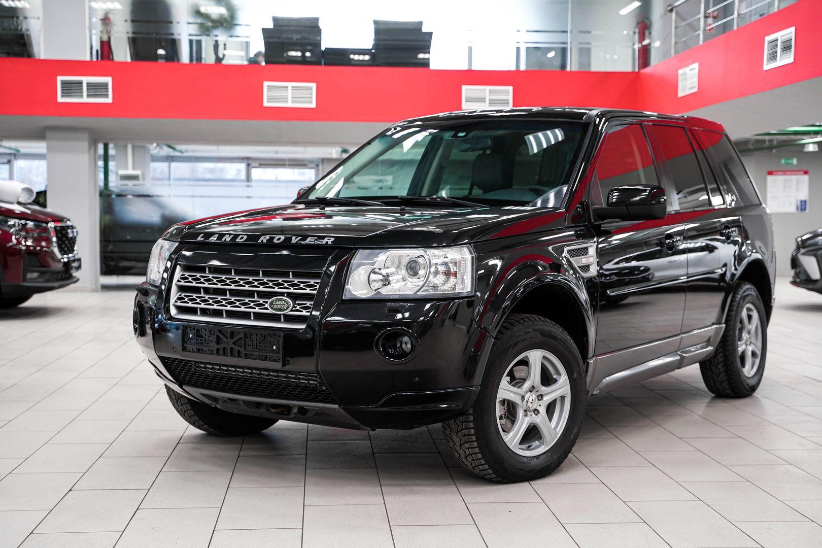 Land Rover Freelander 2010, черный, ДЦ Орехово