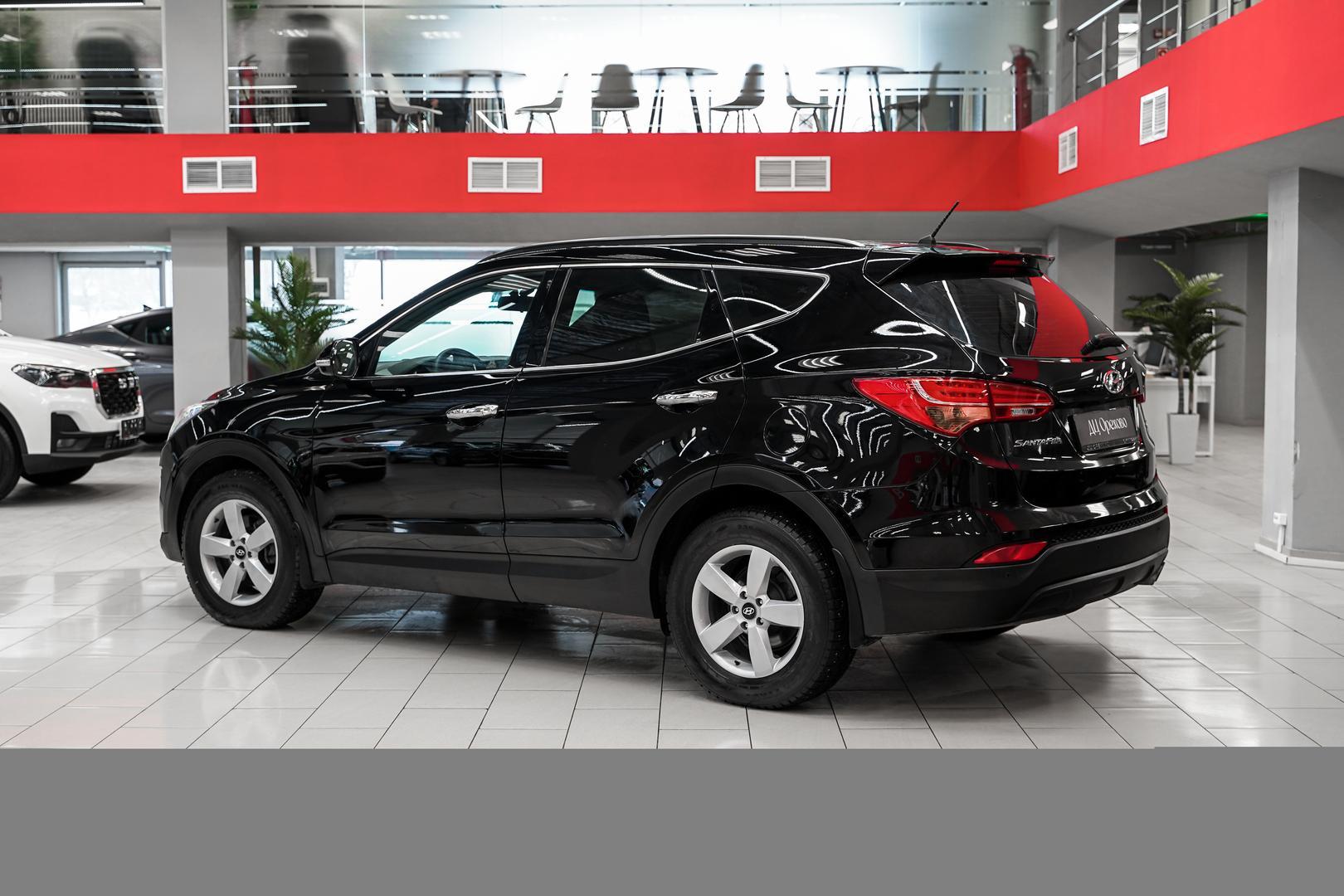 Hyundai Santa Fe 2014, черный, ДЦ Орехово