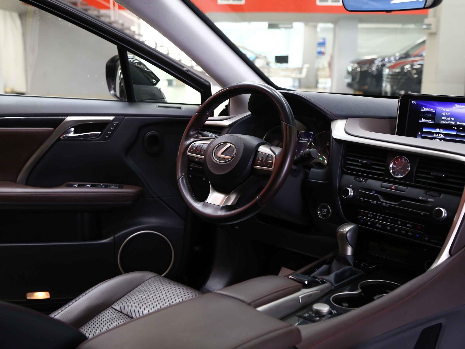 Lexus RX 2018, черный, ДЦ Орехово