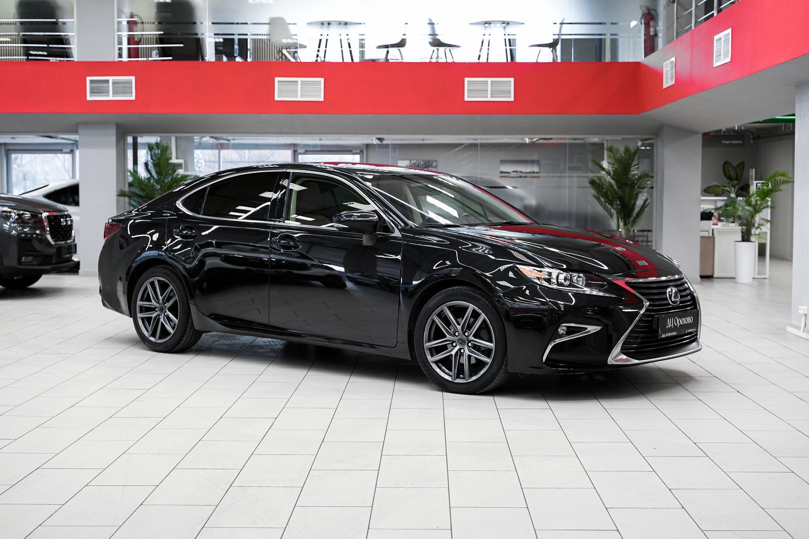 Lexus ES 2017, черный, ДЦ Орехово