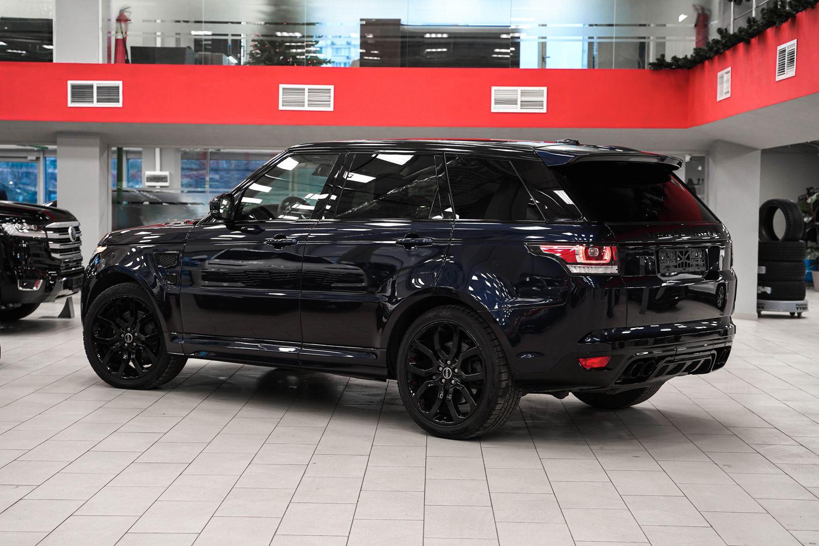 Land Rover Range Rover Sport 2014, синий, ДЦ Орехово