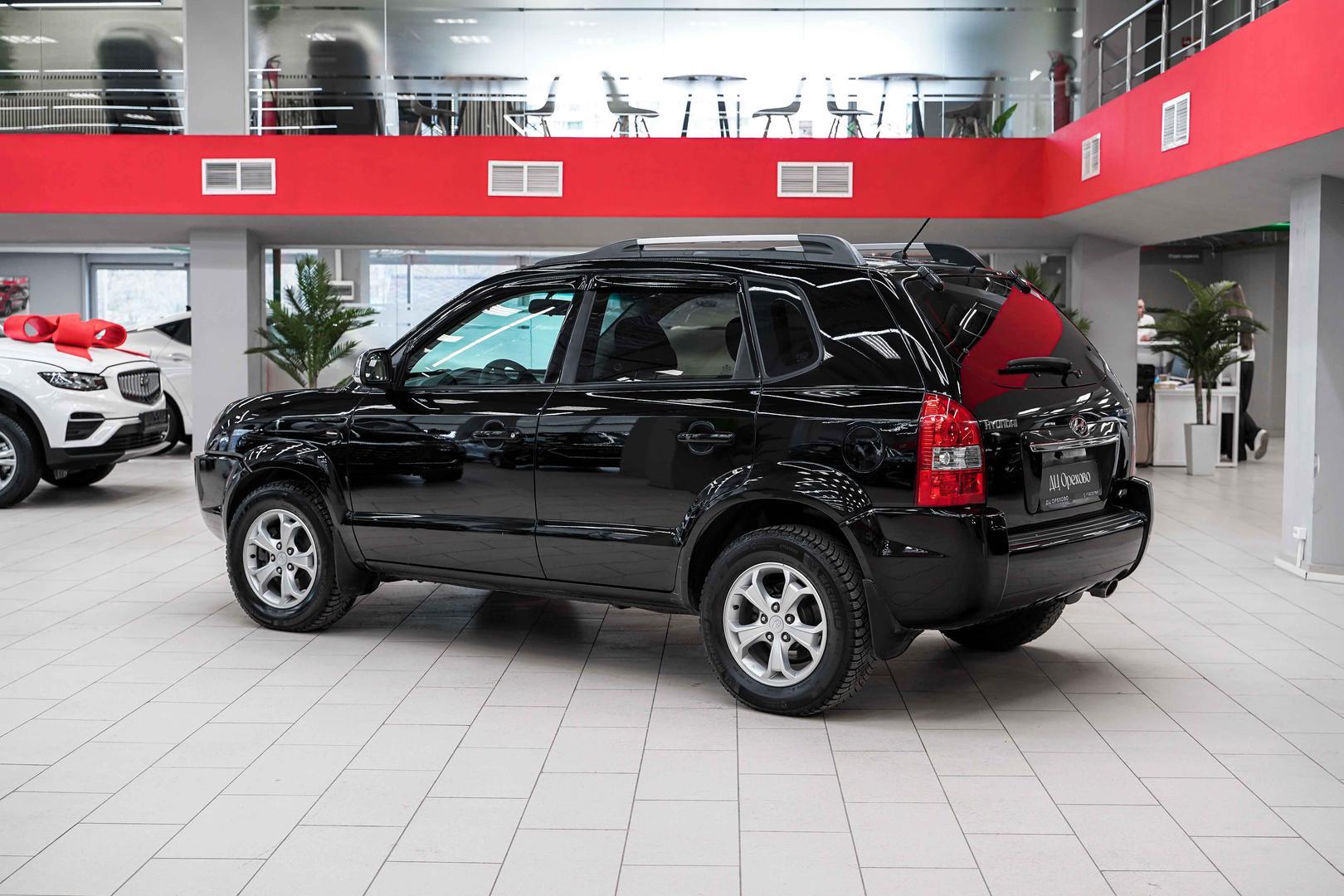 Hyundai Tucson 2008, черный, ДЦ Орехово