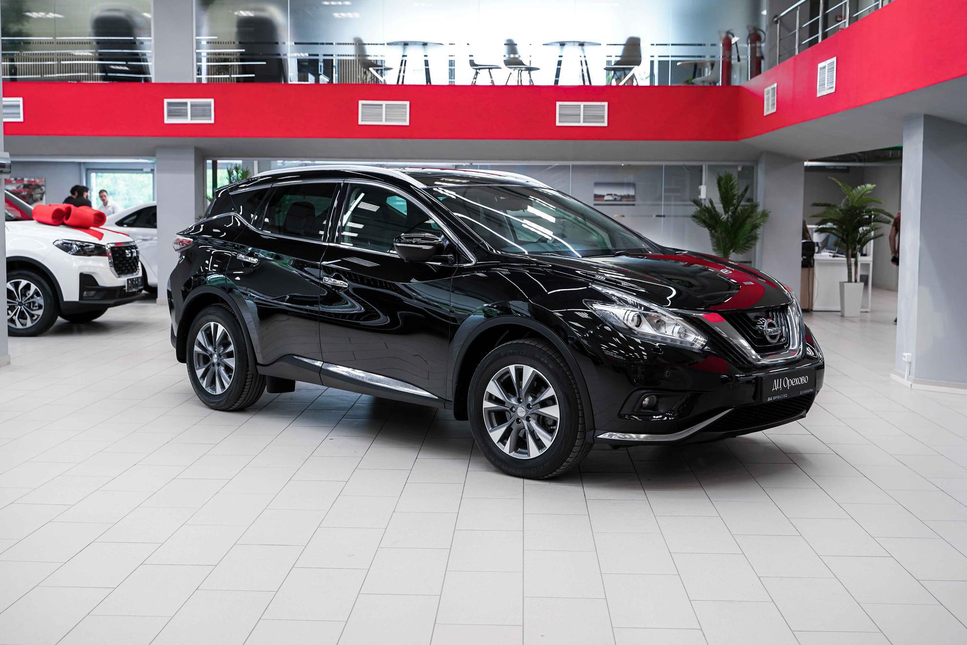 Nissan Murano 2017, черный, ДЦ Орехово