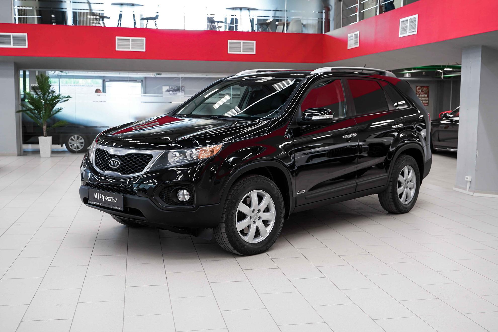 Kia Sorento 2012, черный, ДЦ Орехово