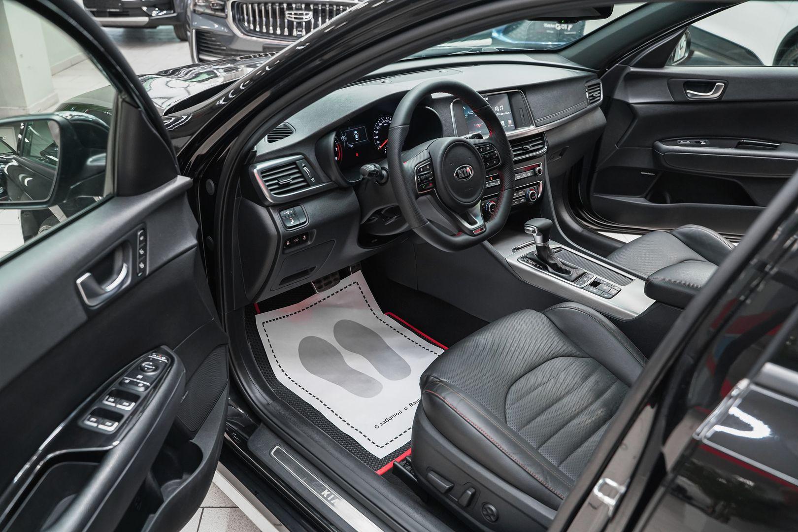 Kia Optima 2018, черный, ДЦ Орехово