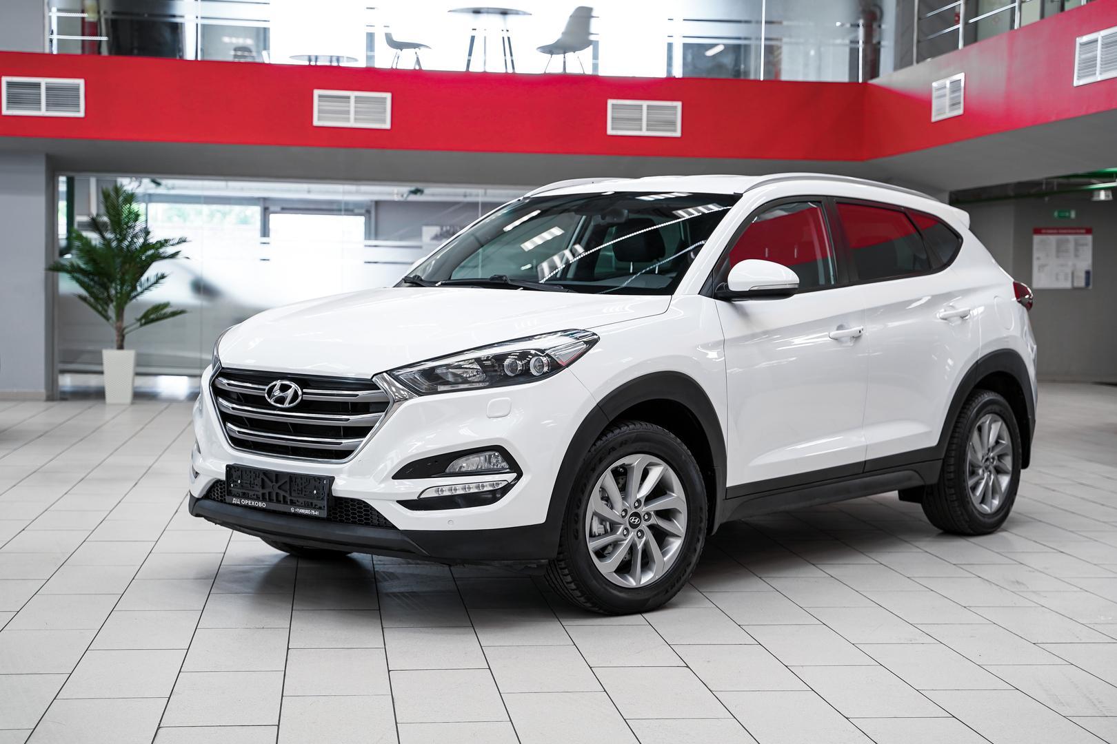 Hyundai Tucson 2016, белый, ДЦ Орехово