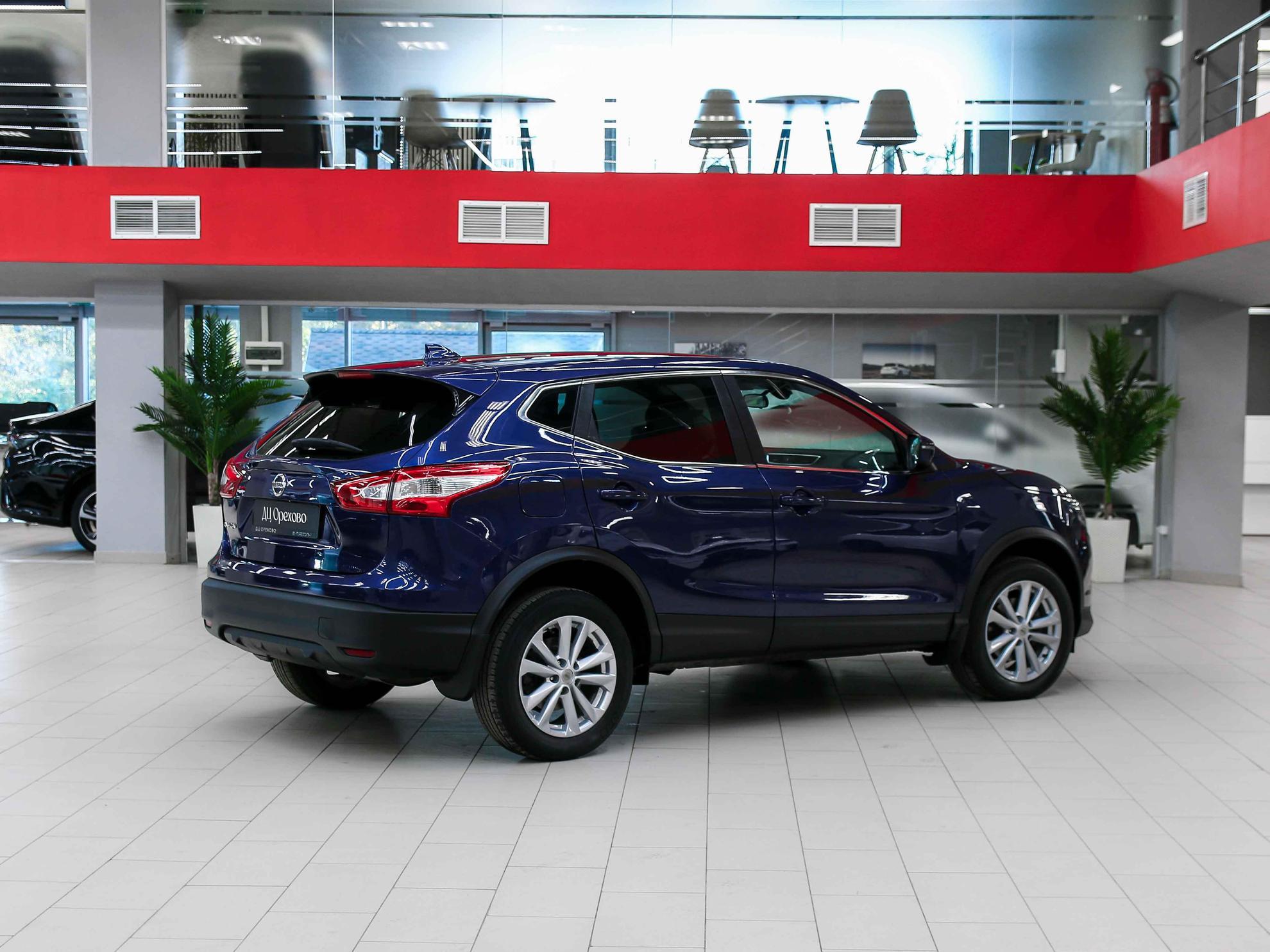 Nissan Qashqai 2017, синий, ДЦ Орехово