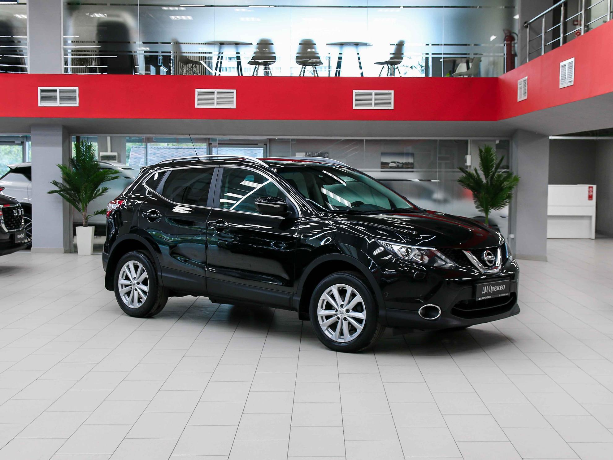 Nissan Qashqai 2014, черный, ДЦ Орехово