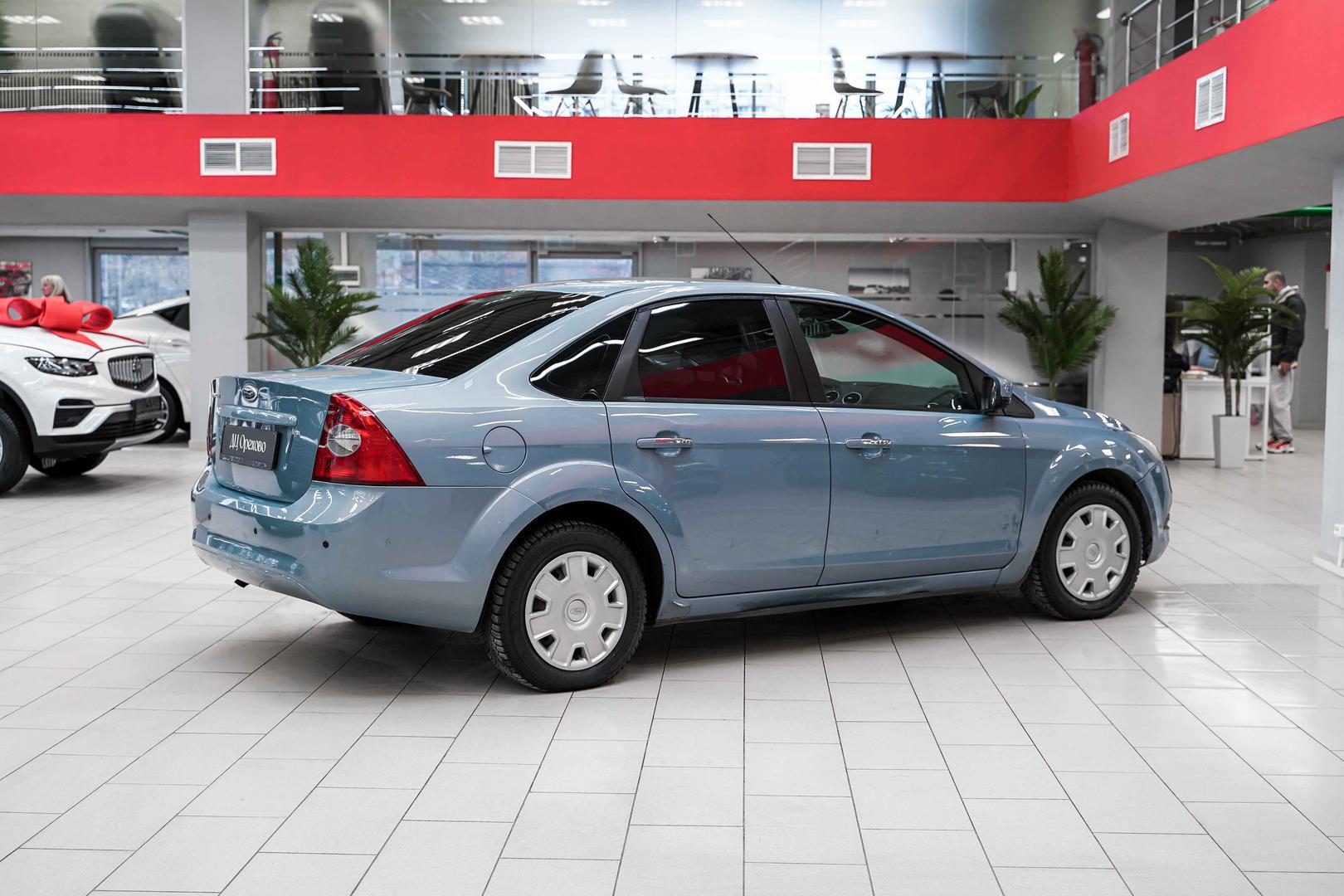 Ford Focus 2010, голубой, ДЦ Орехово