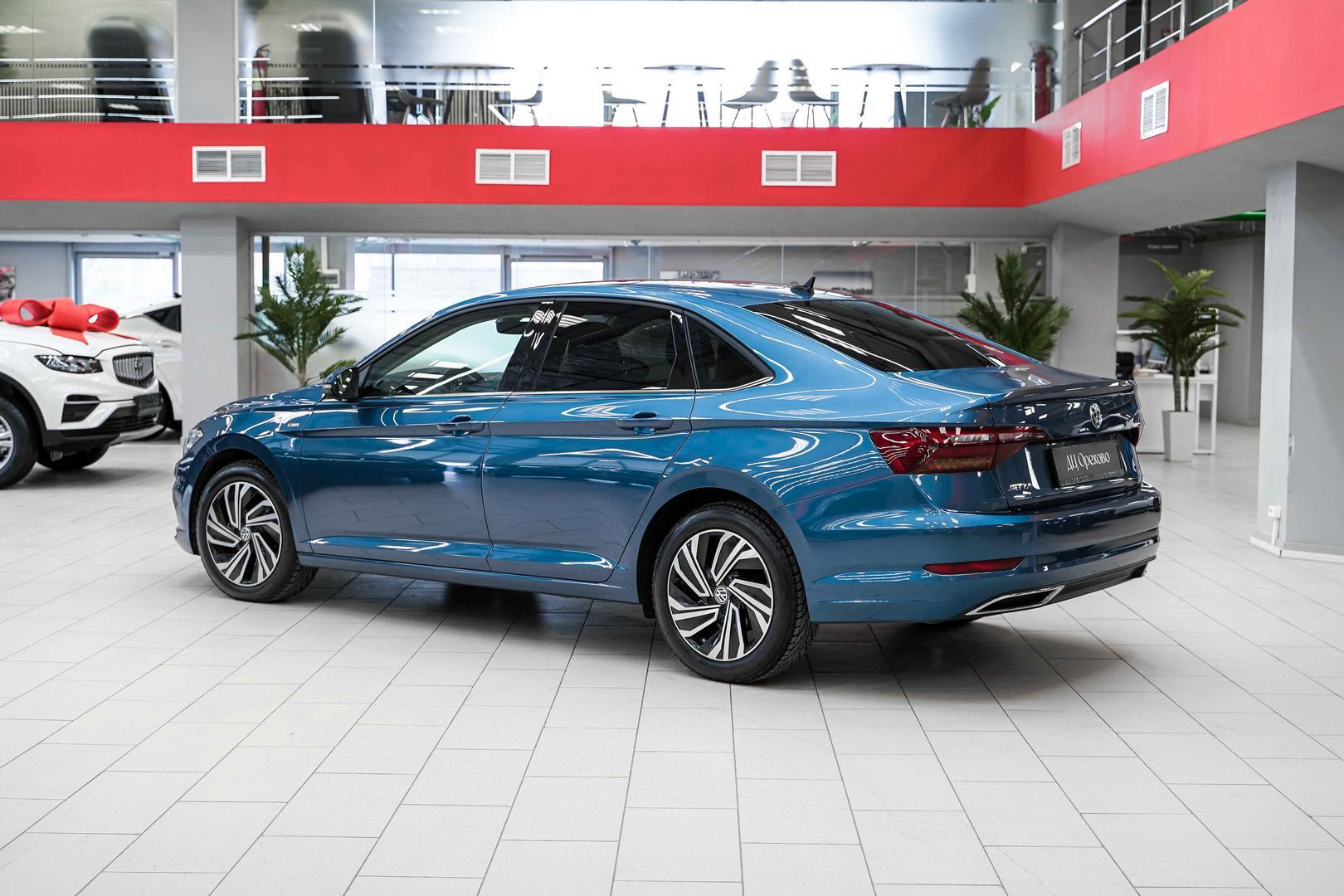 Volkswagen Jetta 2021, синий, ДЦ Орехово