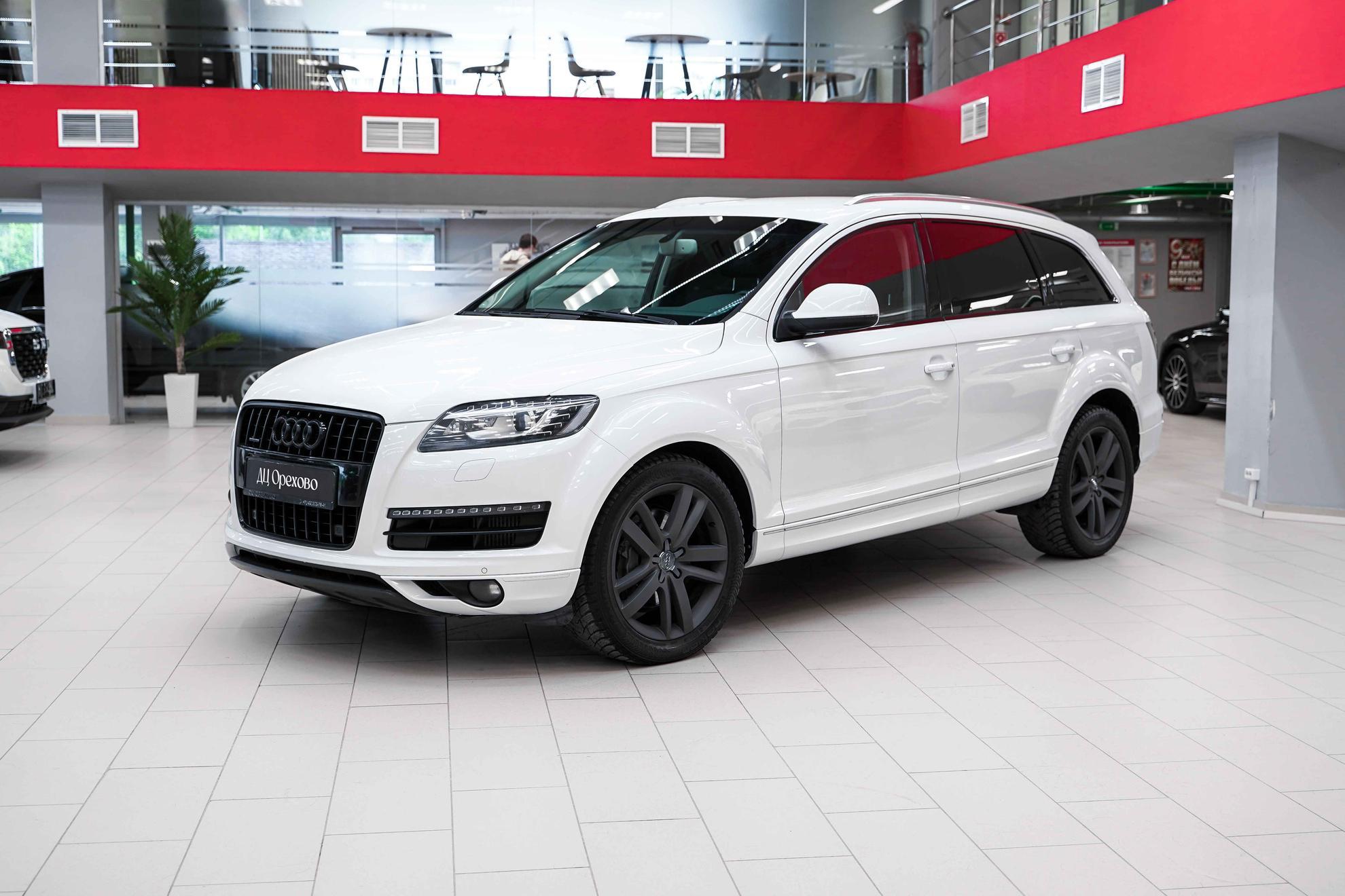 Audi Q7 2012, белый, ДЦ Орехово