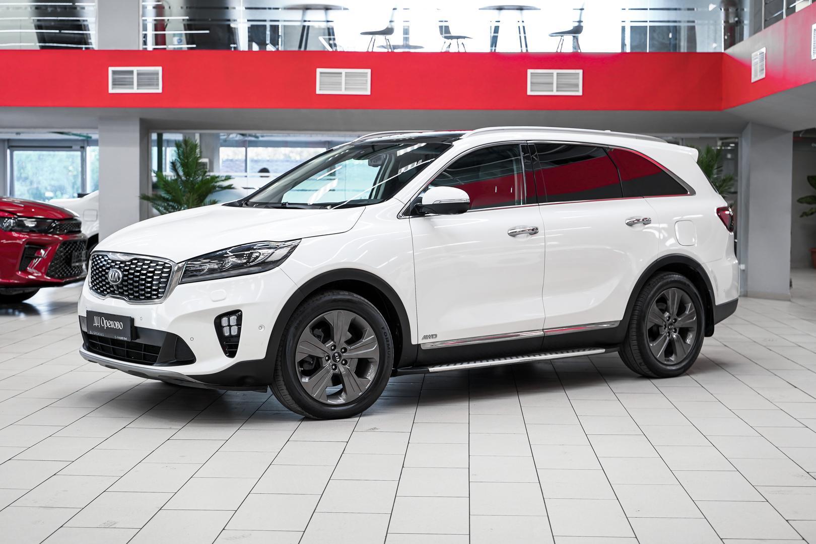 Kia Sorento 2018, белый, ДЦ Орехово