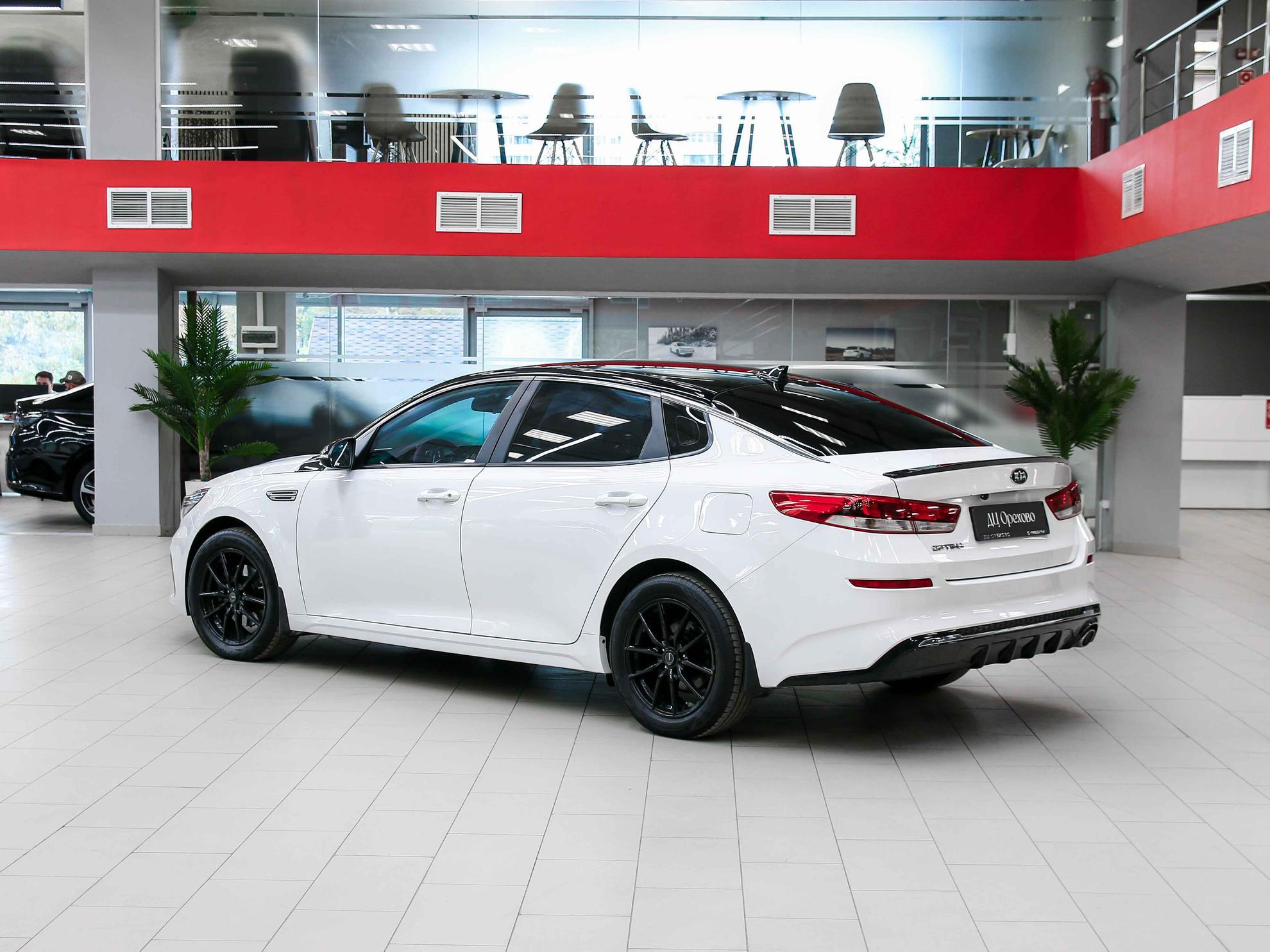 Kia Optima 2019, белый, ДЦ Орехово