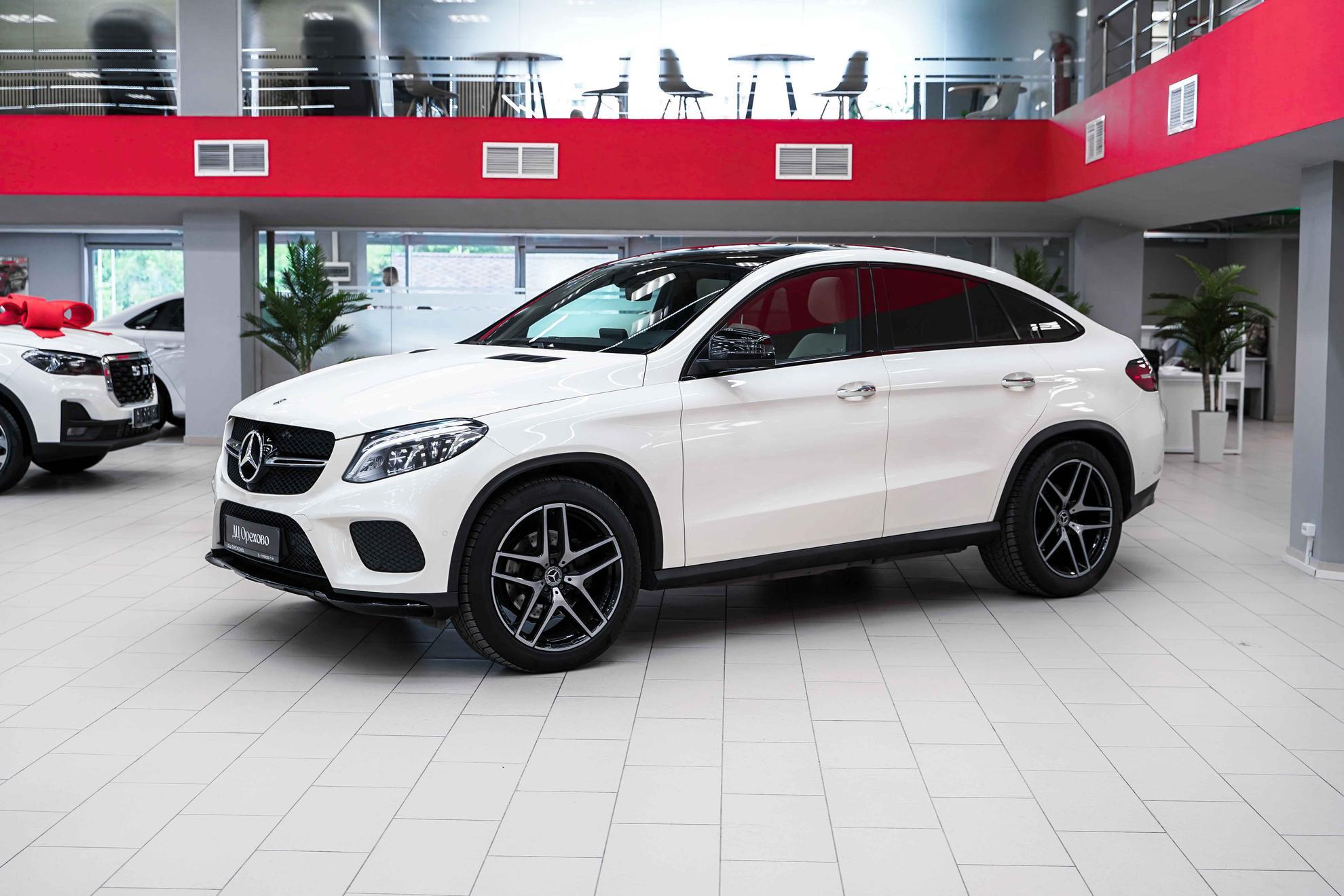 Mercedes-Benz GLE Coupe 2018, белый, ДЦ Орехово