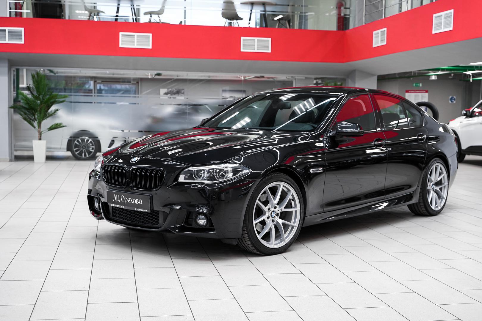 BMW 5 серии 2016, черный, ДЦ Орехово