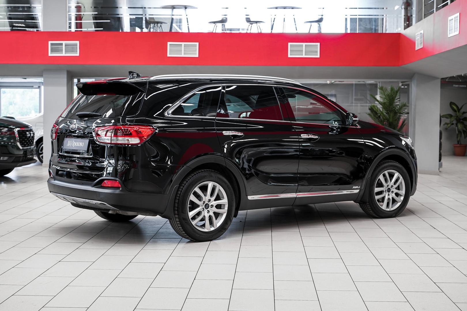 Kia Sorento 2017, черный, ДЦ Орехово