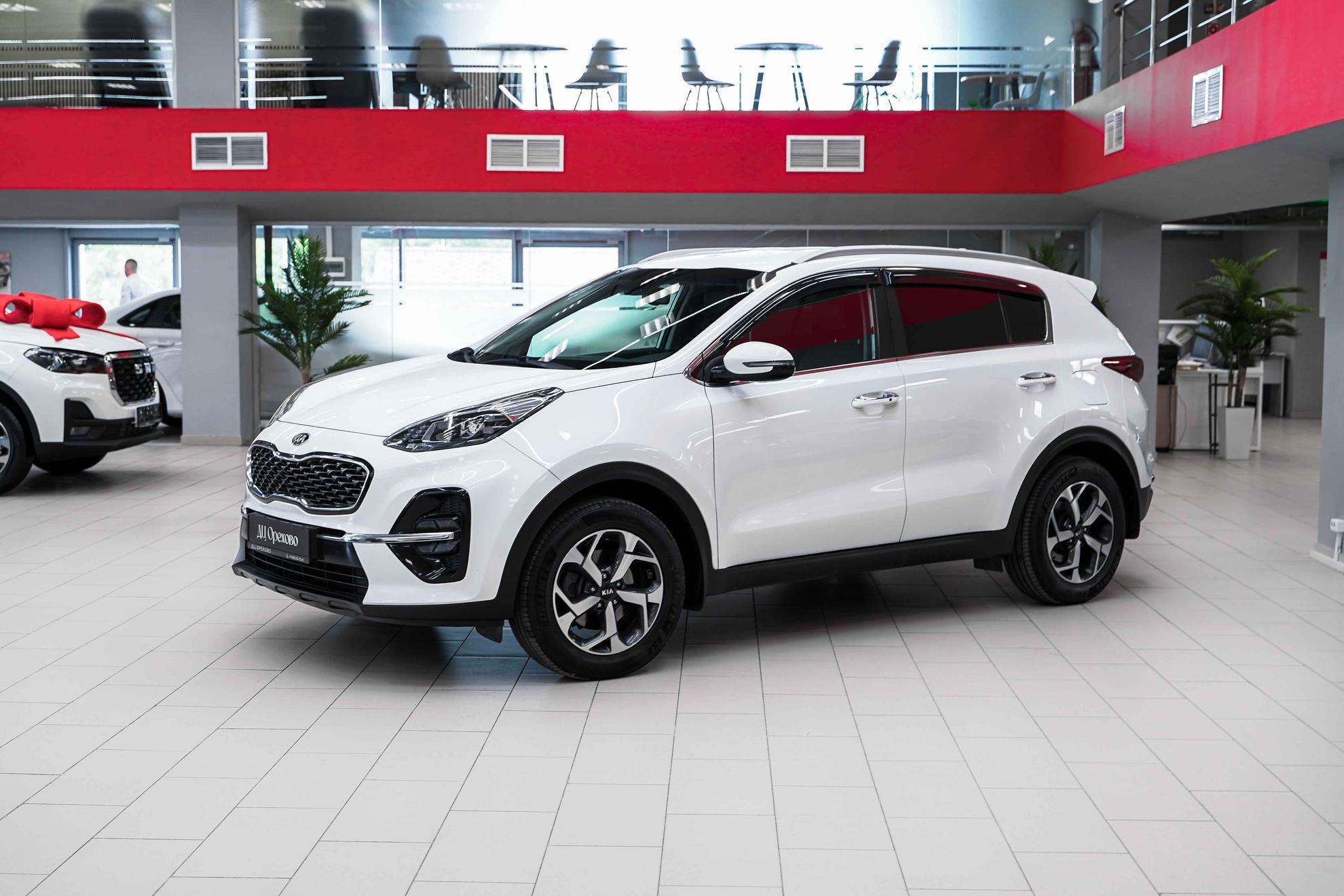 Kia Sportage 2019, белый, ДЦ Орехово