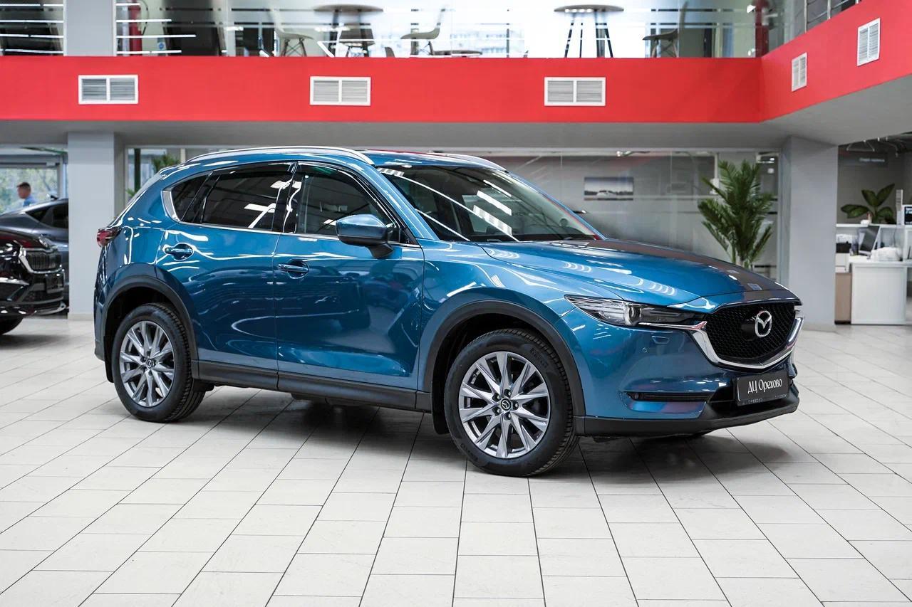 Mazda CX-5 2019, синий, ДЦ Орехово