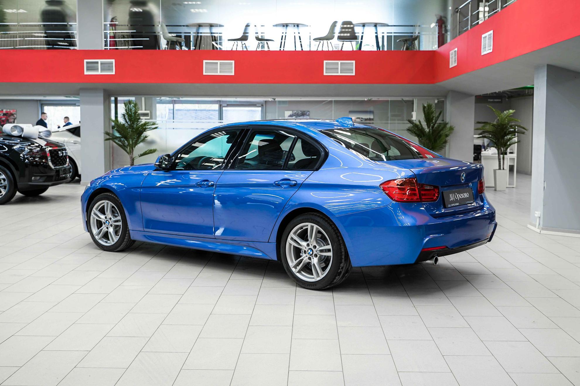 BMW 3 серии 2013, синий, ДЦ Орехово