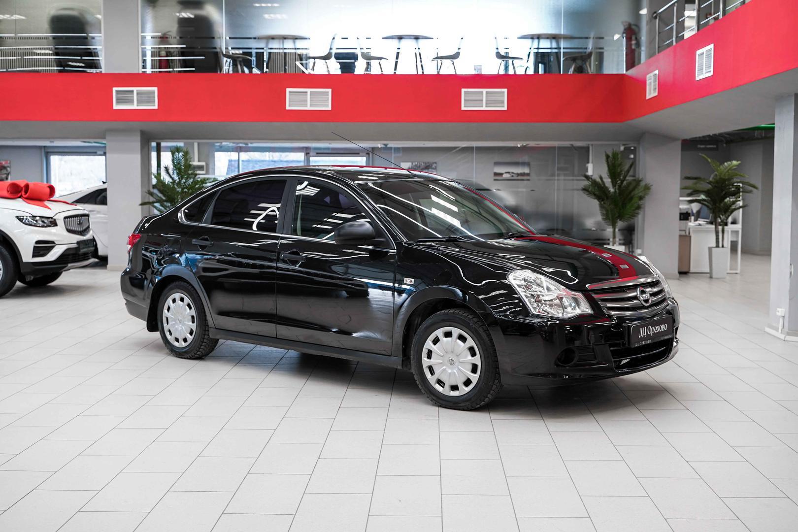 Nissan Almera 2014, черный, ДЦ Орехово