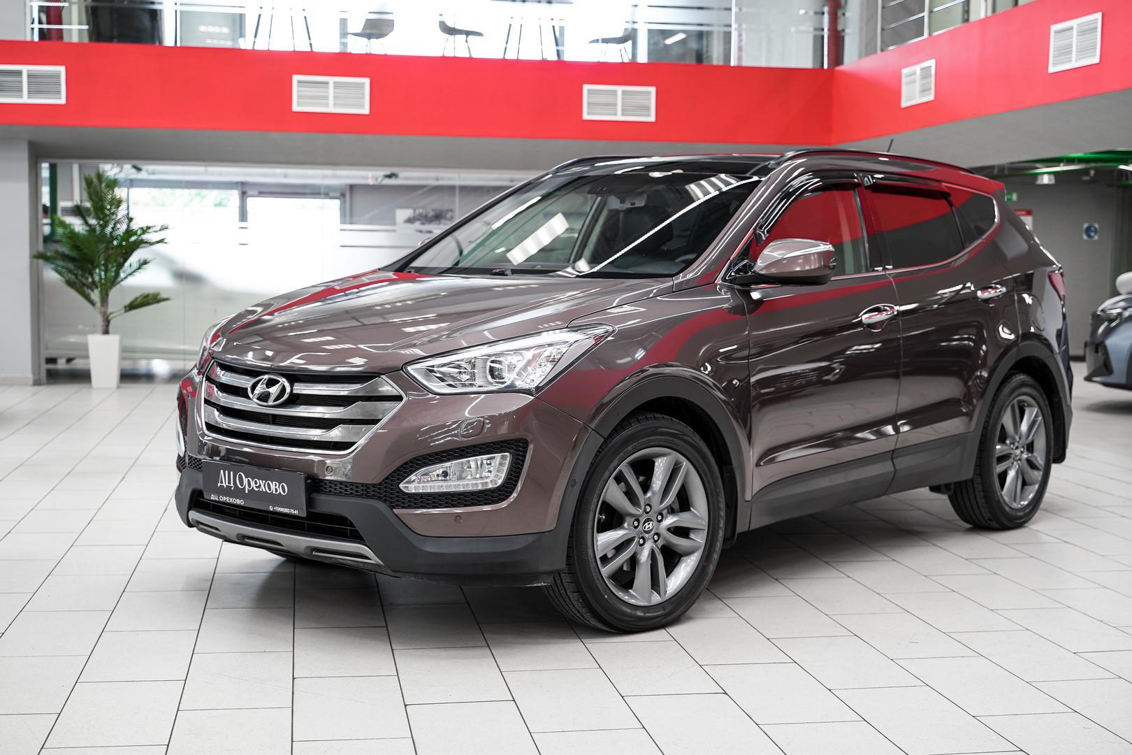 Hyundai Santa Fe 2012, коричневый, ДЦ Орехово