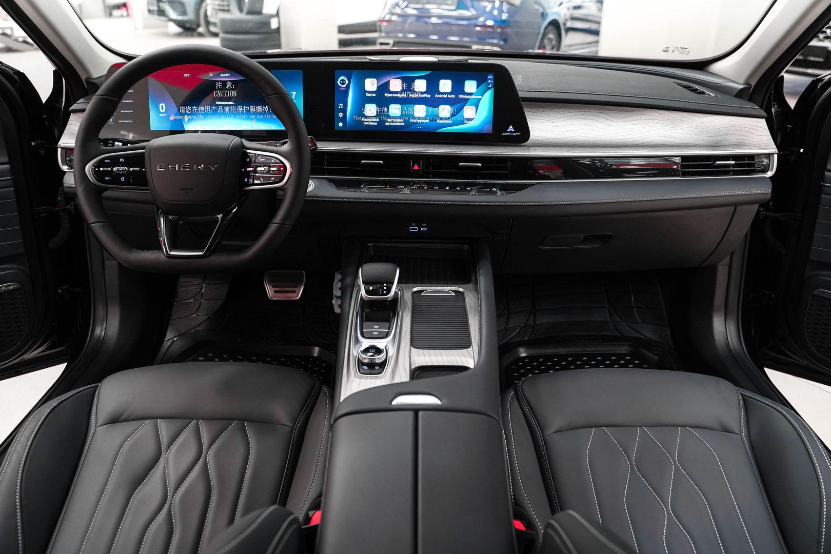 Chery Arrizo 8 2024, черный, ДЦ Орехово