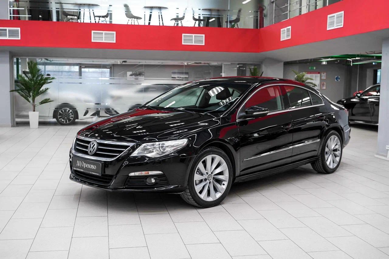 Volkswagen Passat CC 2009, черный, ДЦ Орехово