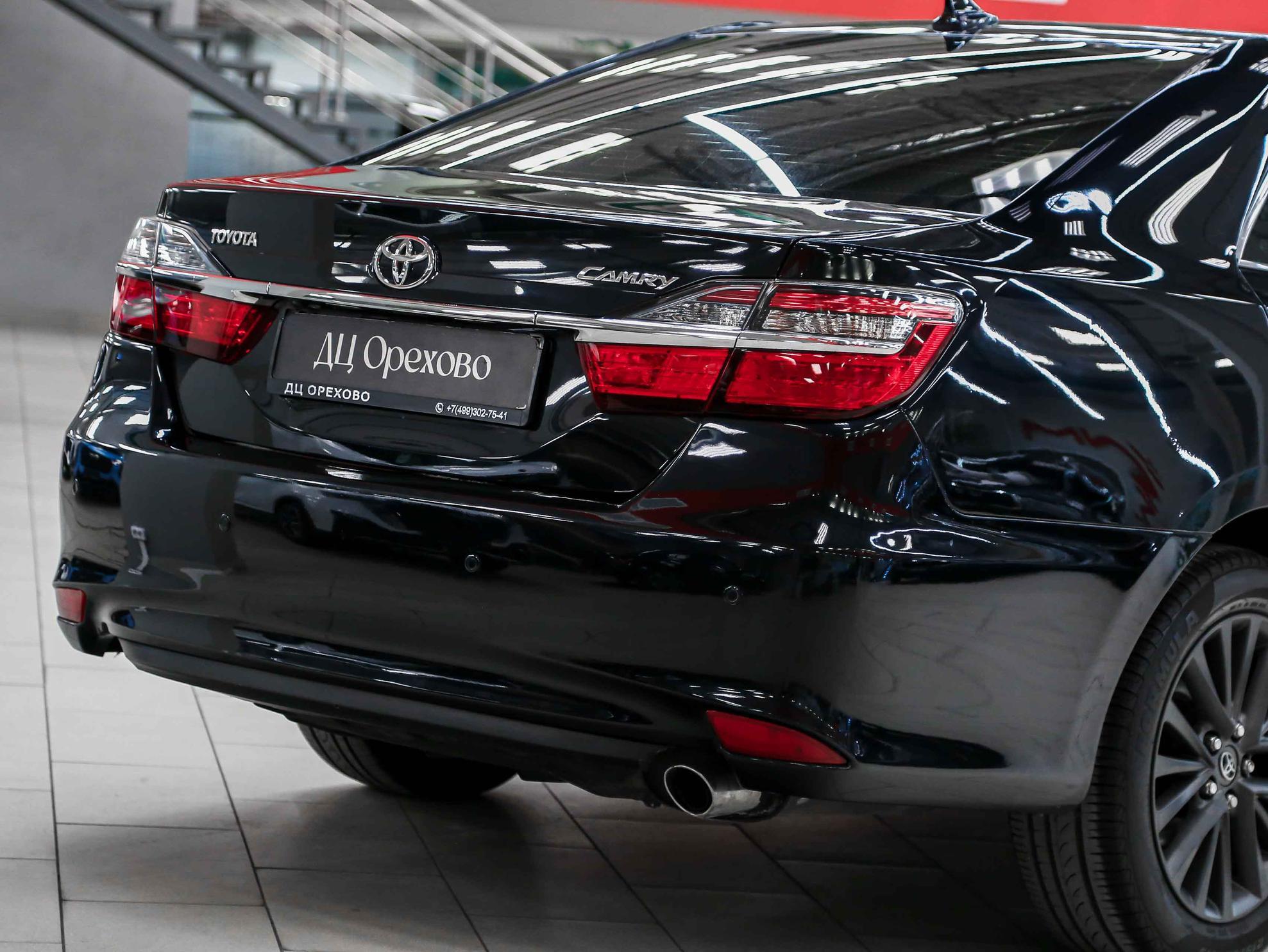 Toyota Camry 2015, черный, ДЦ Орехово