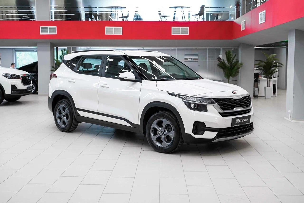 Kia Seltos 2020, белый, ДЦ Орехово