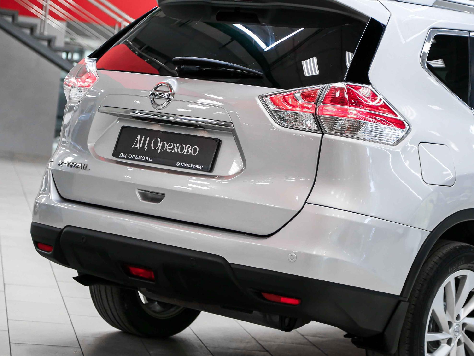 Nissan X-Trail 2015, серебряный, ДЦ Орехово