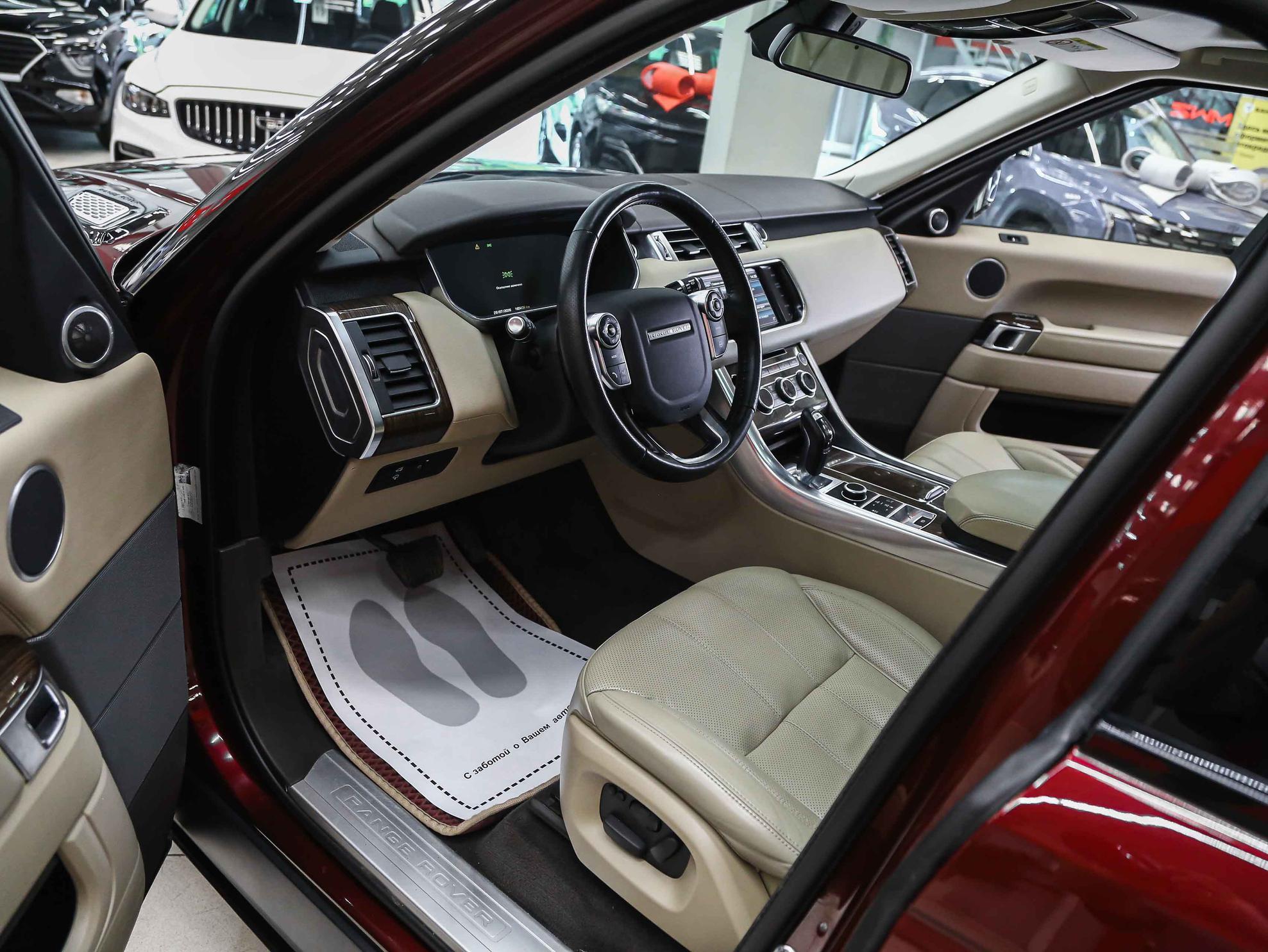 Land Rover Range Rover Sport 2015, красный, ДЦ Орехово