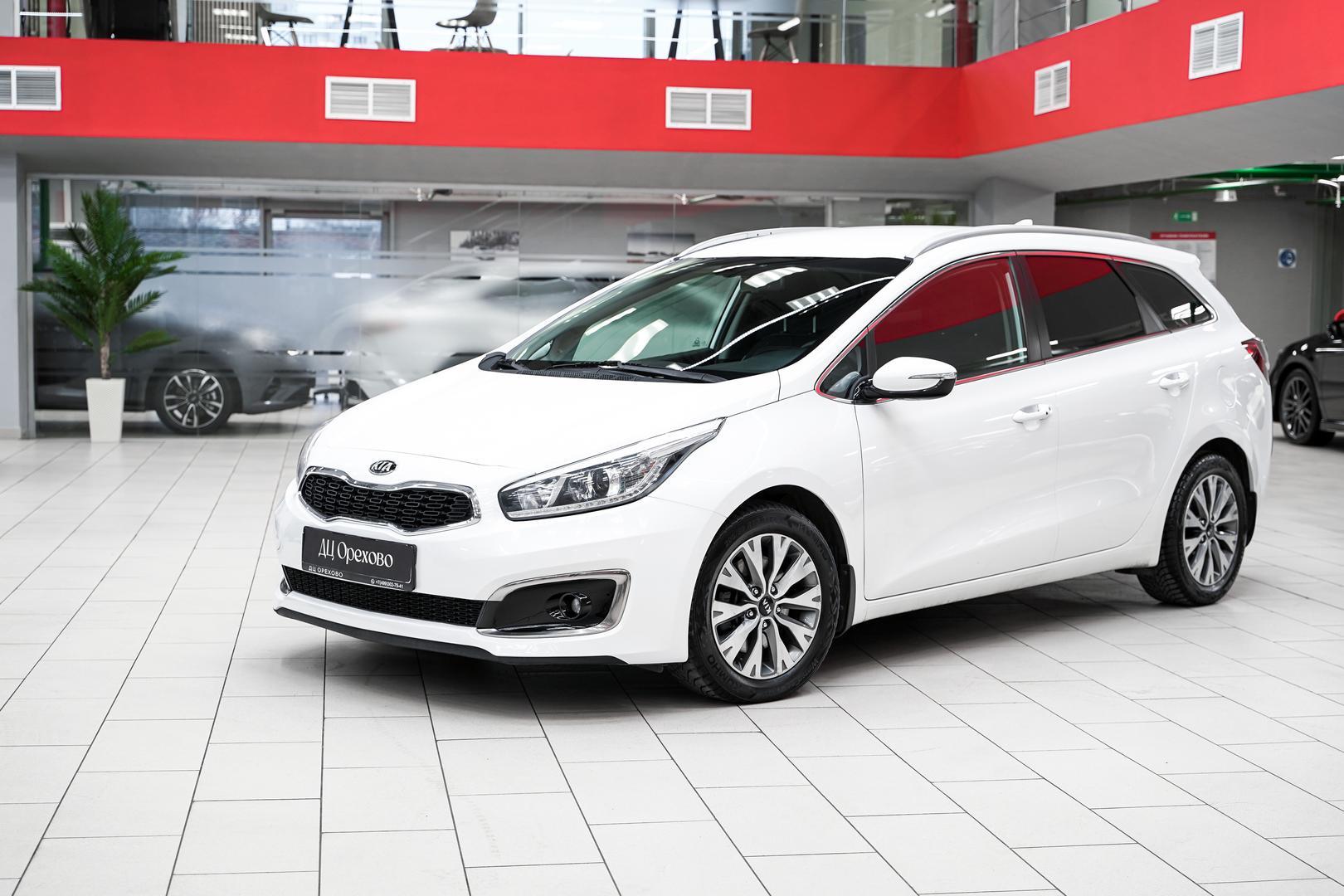 Kia Ceed 2018, белый, ДЦ Орехово