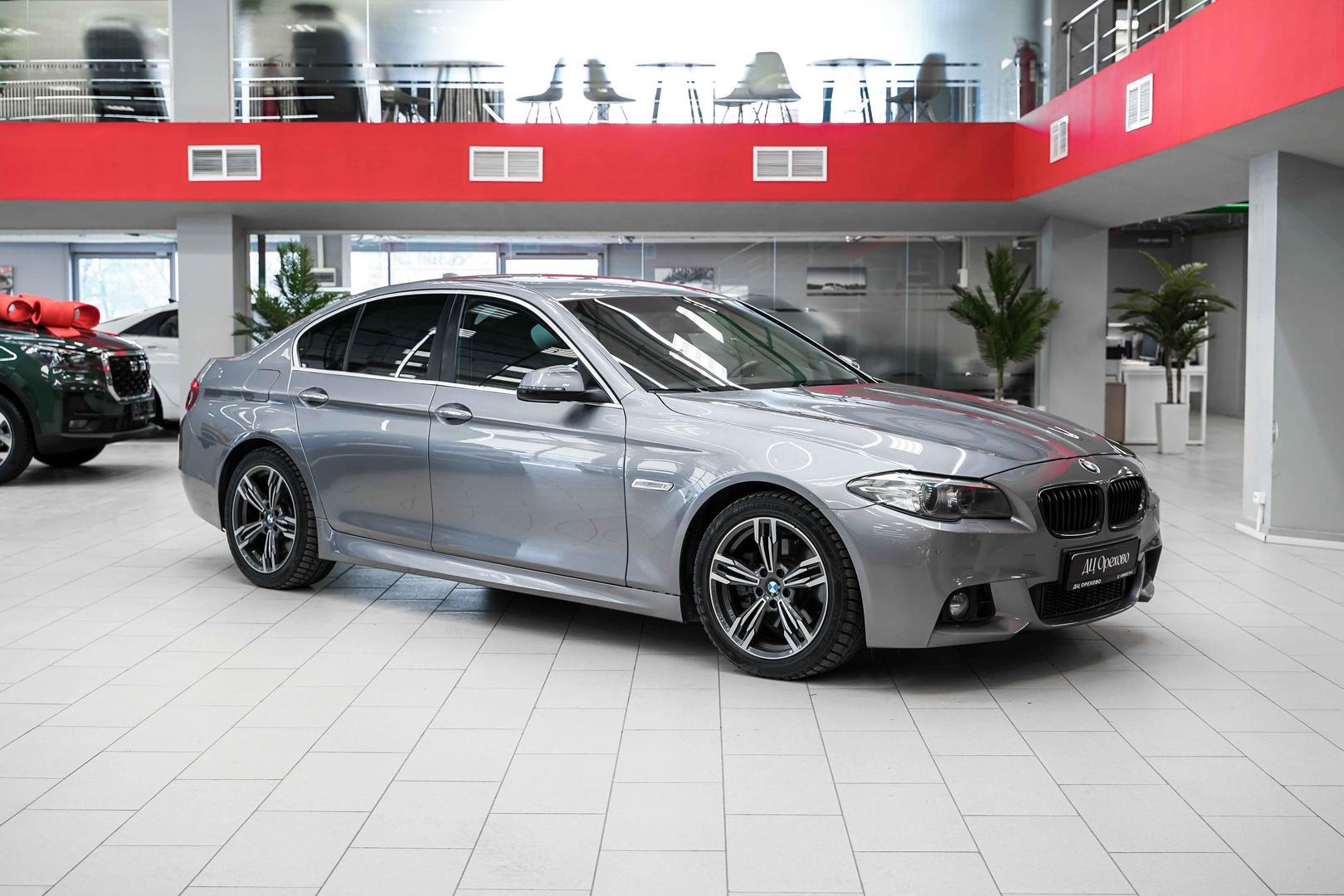 BMW 5 серии 2014, серый, ДЦ Орехово