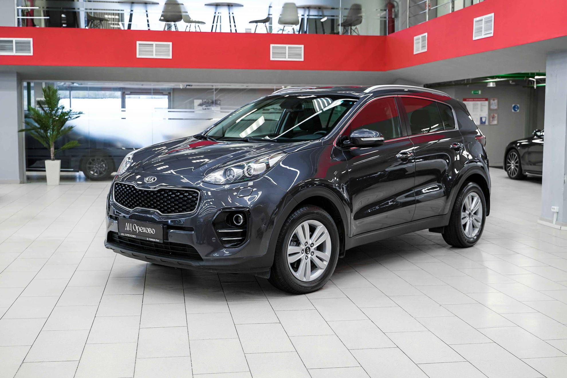 Kia Sportage 2017, серый, ДЦ Орехово