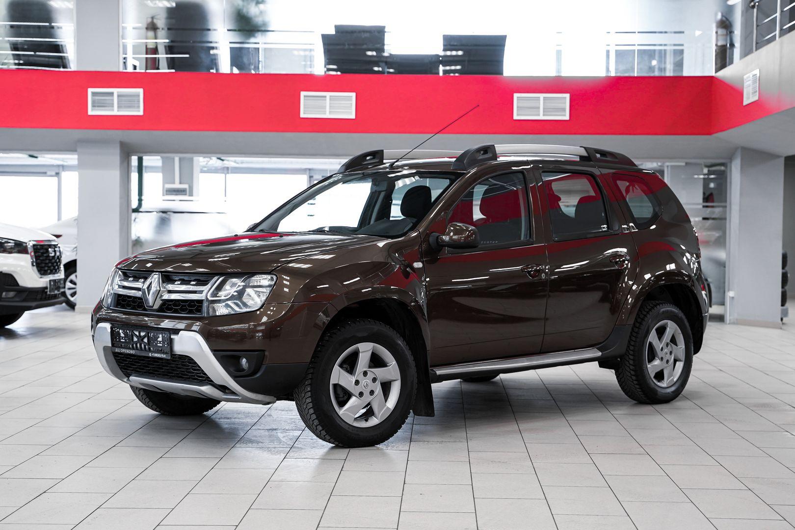 Renault Duster 2015, коричневый, ДЦ Орехово