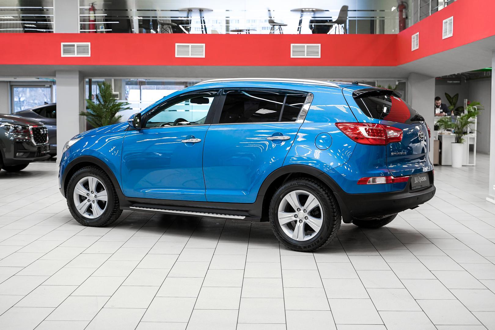 Kia Sportage 2013, синий, ДЦ Орехово
