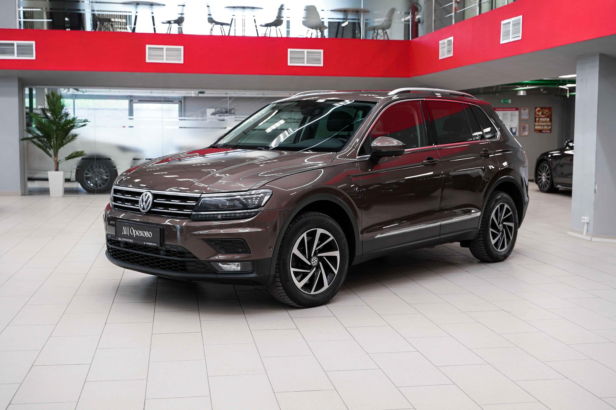 Volkswagen Tiguan 2018, коричневый, ДЦ Орехово