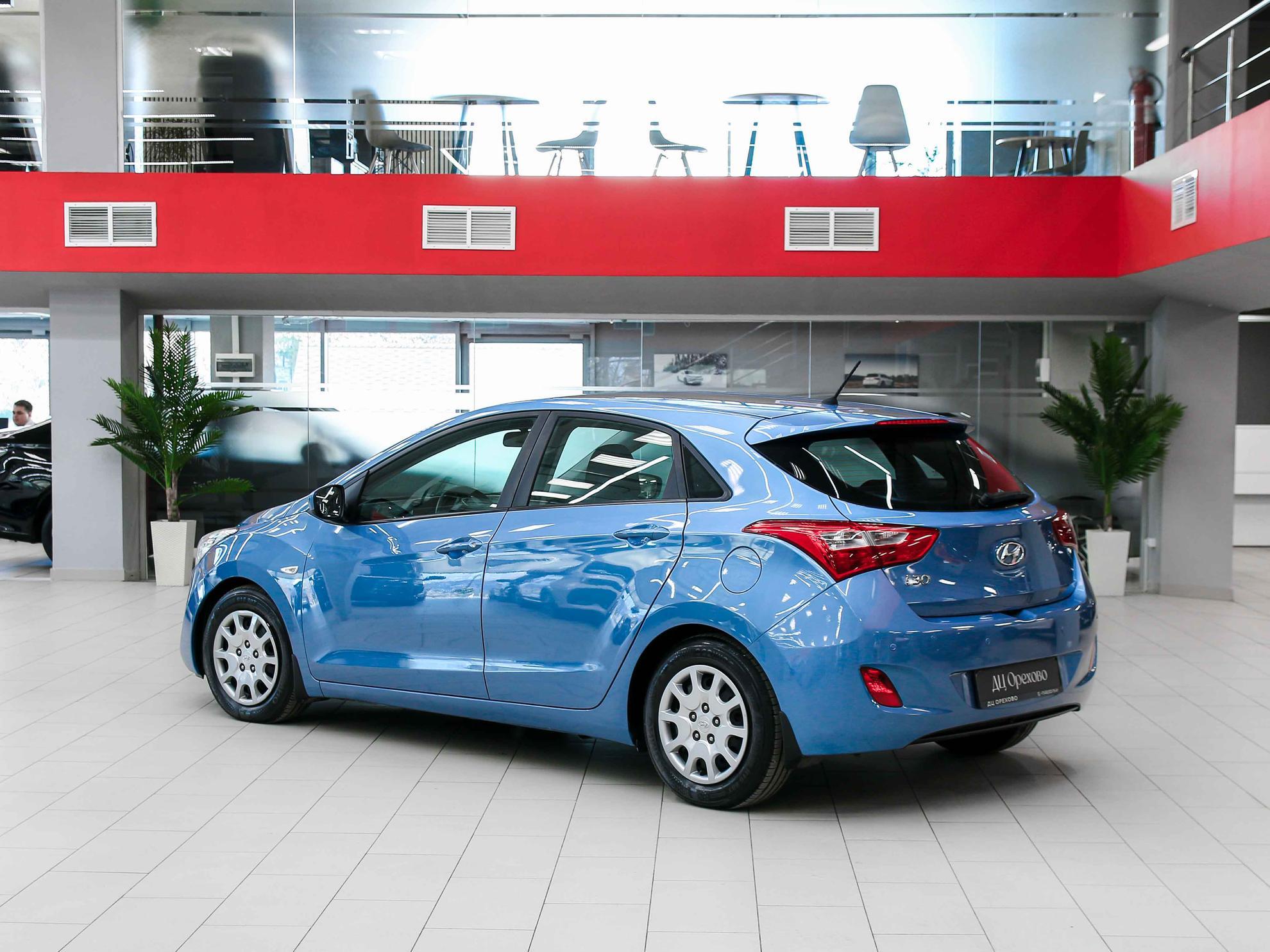 Hyundai i30 2014, голубой, ДЦ Орехово