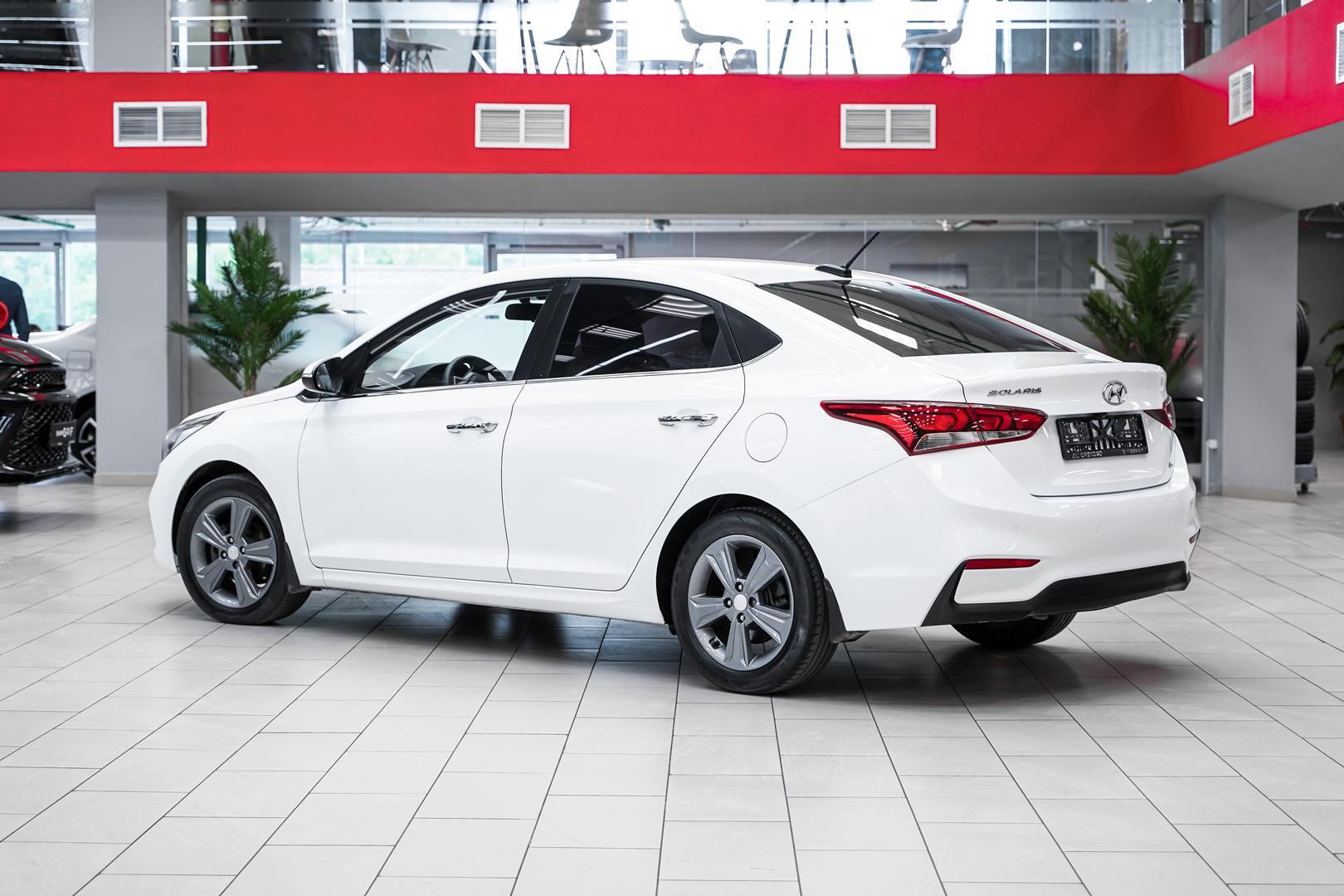 Hyundai Solaris 2017, белый, ДЦ Орехово
