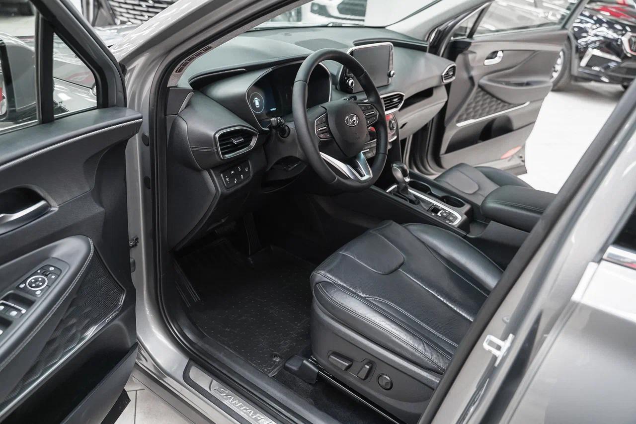Hyundai Santa Fe 2019, серый, ДЦ Орехово